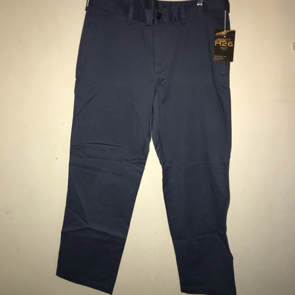 Blue Mens Dress Pants